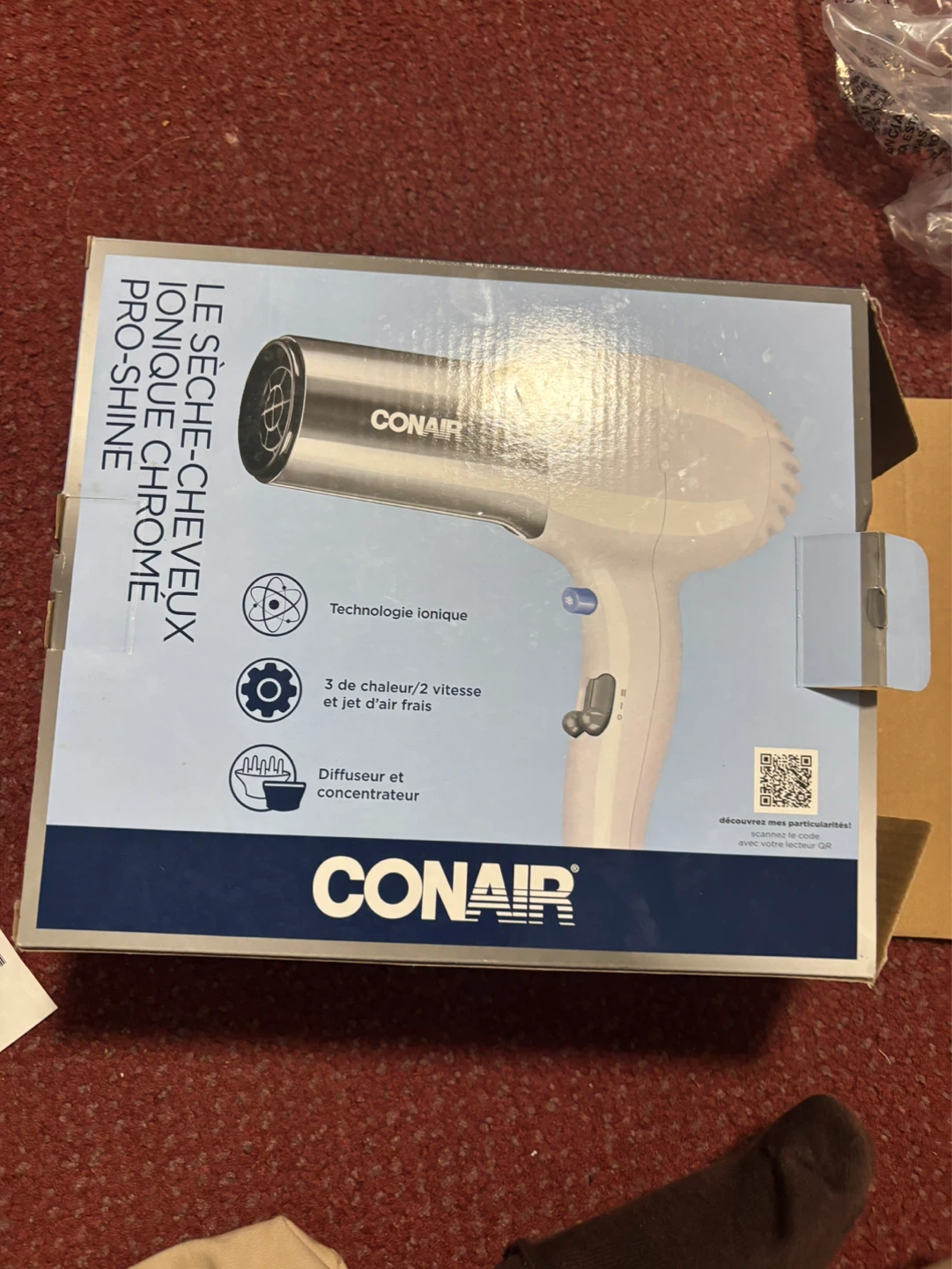 Conair Pro-Shine Ionic Chrome Hair Dryer