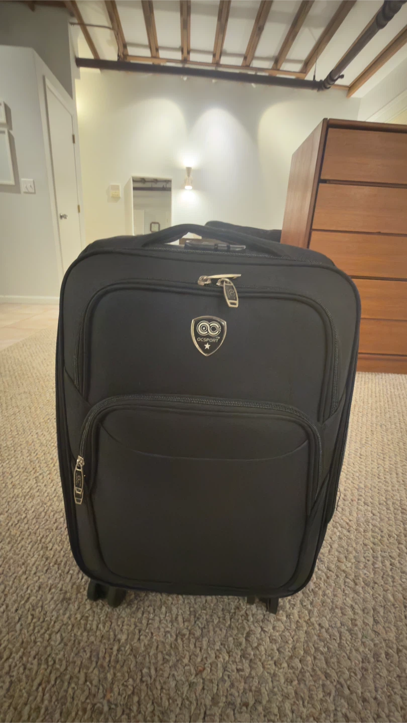 Black Delsey Suitcase