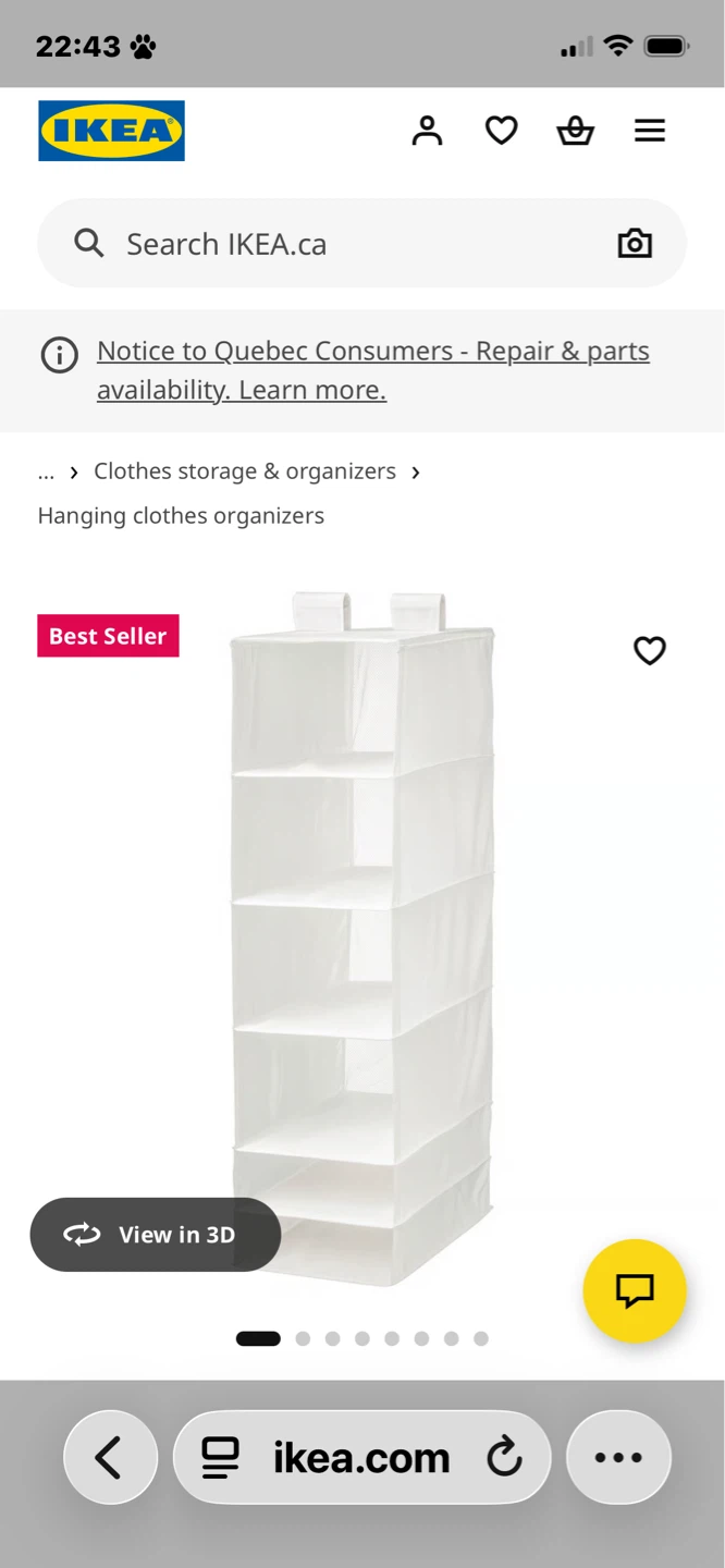 Wardrobe organizers