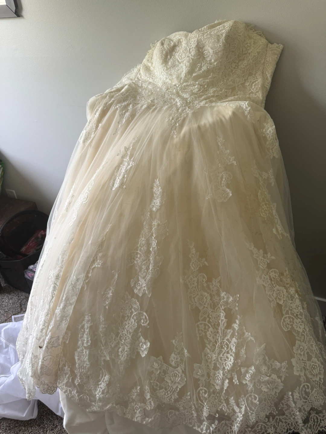 Wedding Dress with Lace Detail
