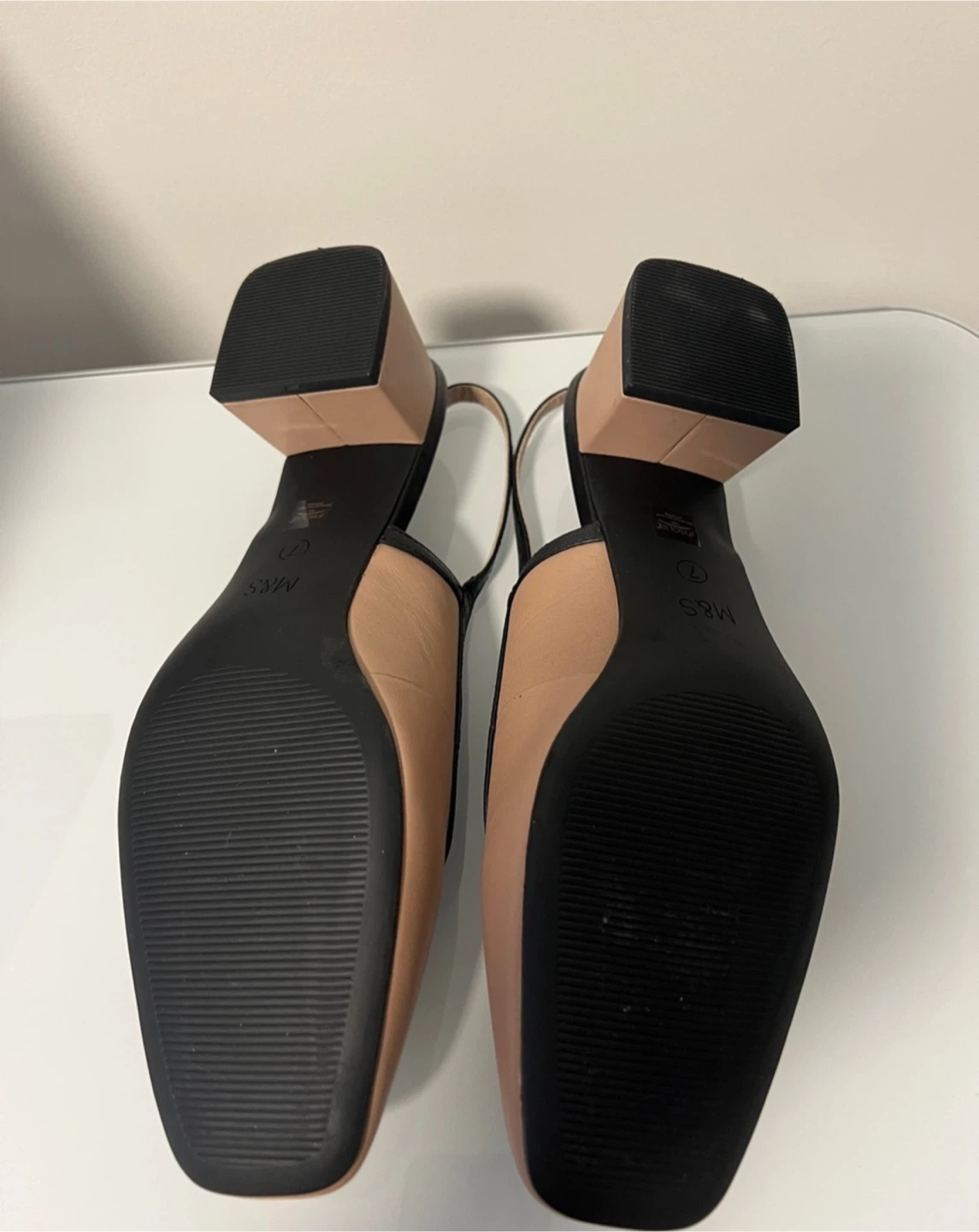 NWOT Marks & Spencer Blush Pink Slingback US 9.5 - photo 4