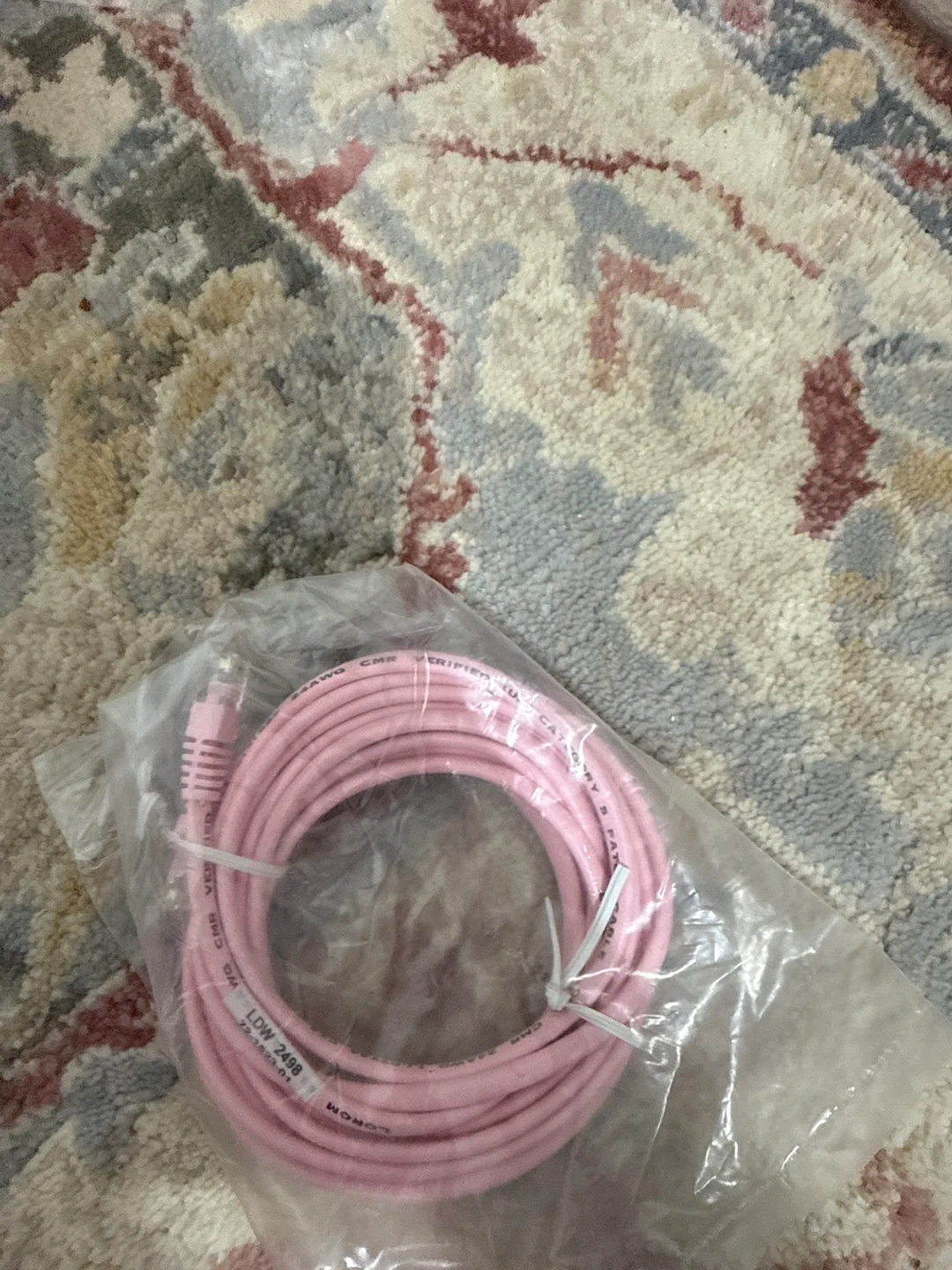 Pink Cat 6 Ethernet Cable
