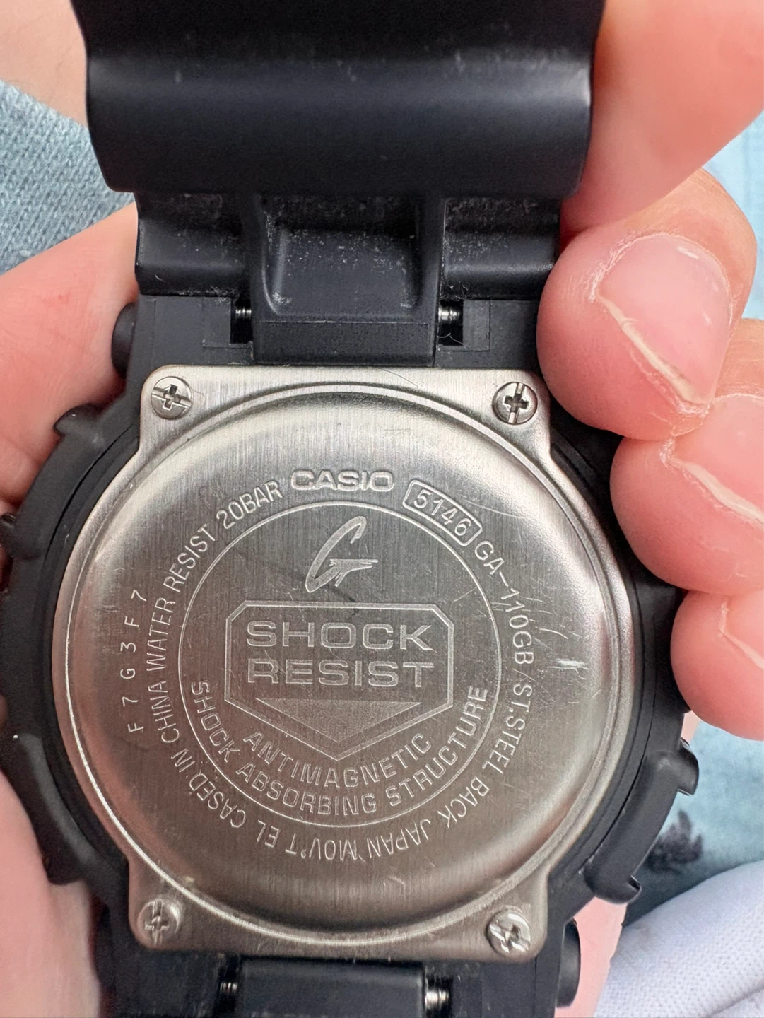 G shock Black and Gold Unisex - photo 2