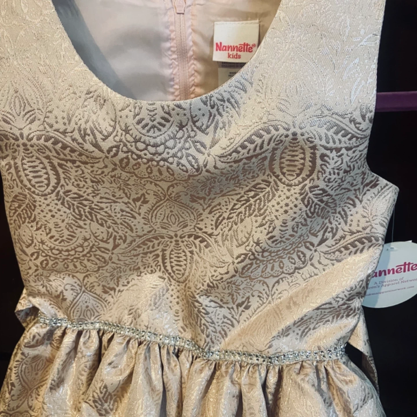 Nannette Kids Girls Dress Size 12 - photo 3