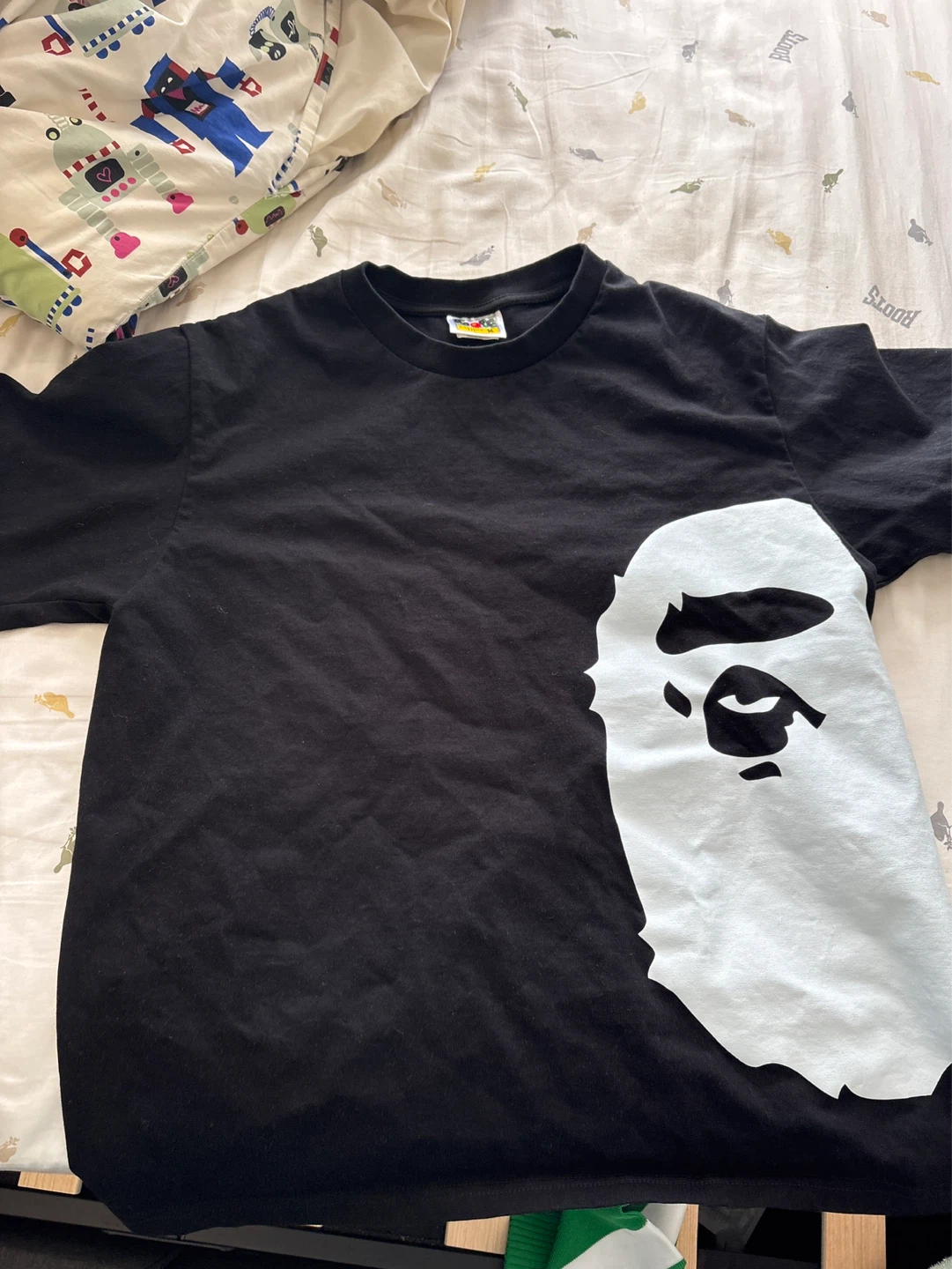 A Bathing Ape BAPE STA Graphic T-Shirt - Black Medium
