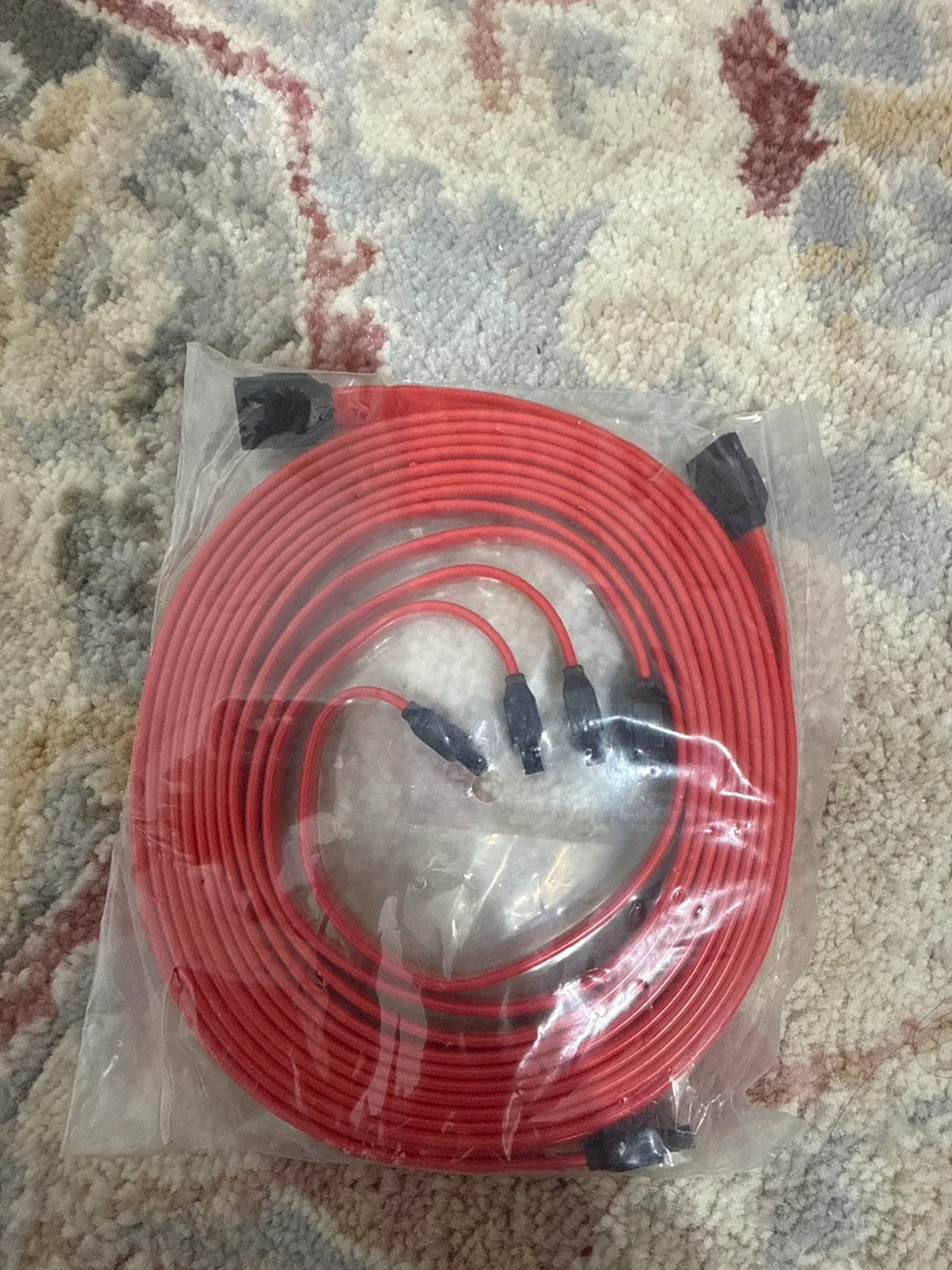 Red Extension Cord Set