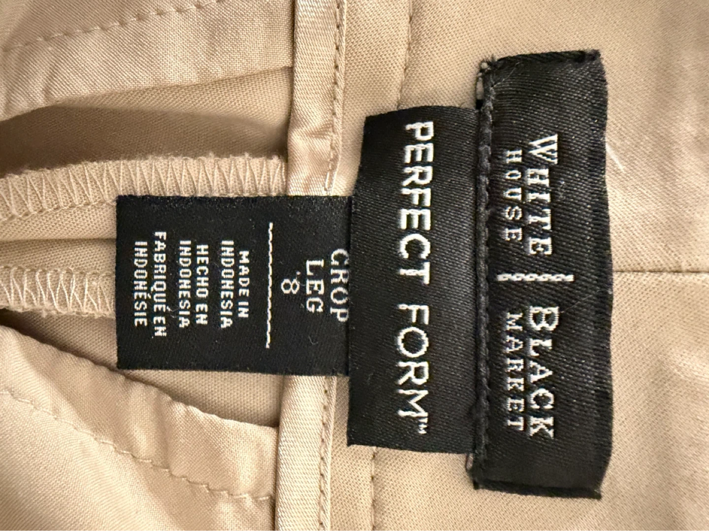 White House Black Market Cropped Pants