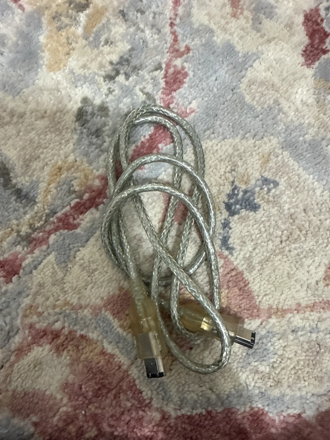 Silver Braided USB Cable
