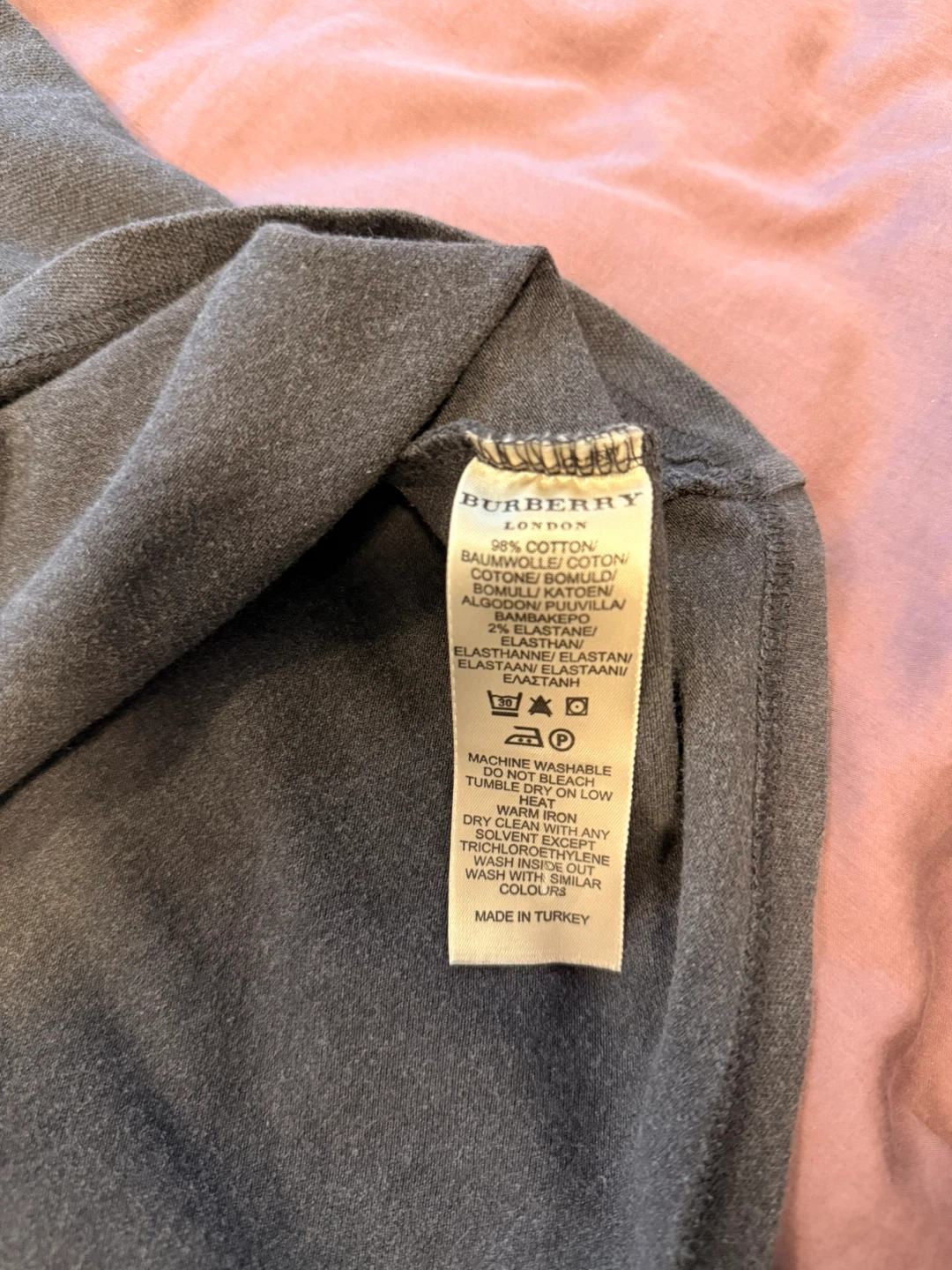 Burberry London Grey Polo Shirt - XS - photo 5