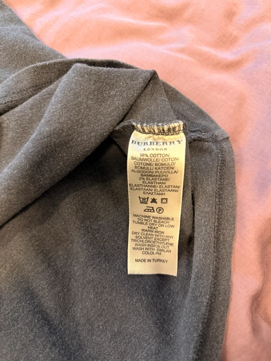 Burberry London Grey Polo Shirt - XS - photo 5