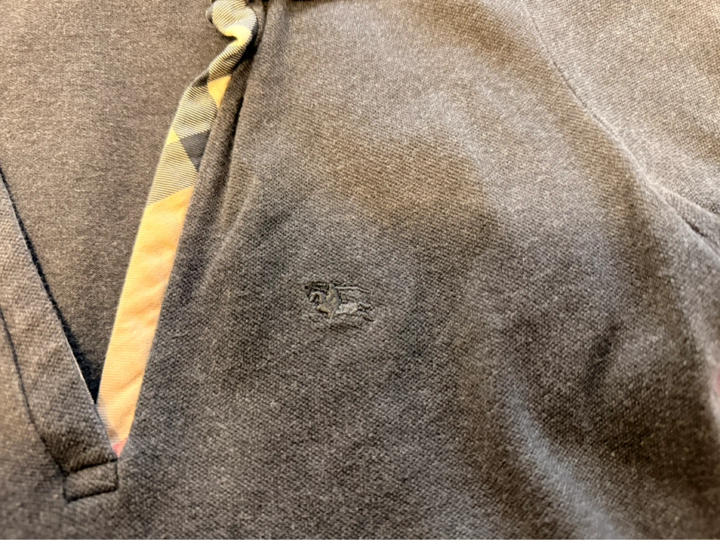 Burberry London Grey Polo Shirt - XS - photo 3