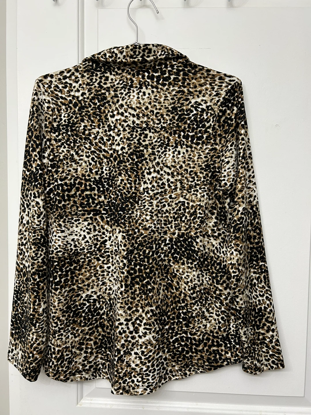 Jones New York Leopard Print Button-Up Shirt - photo 2