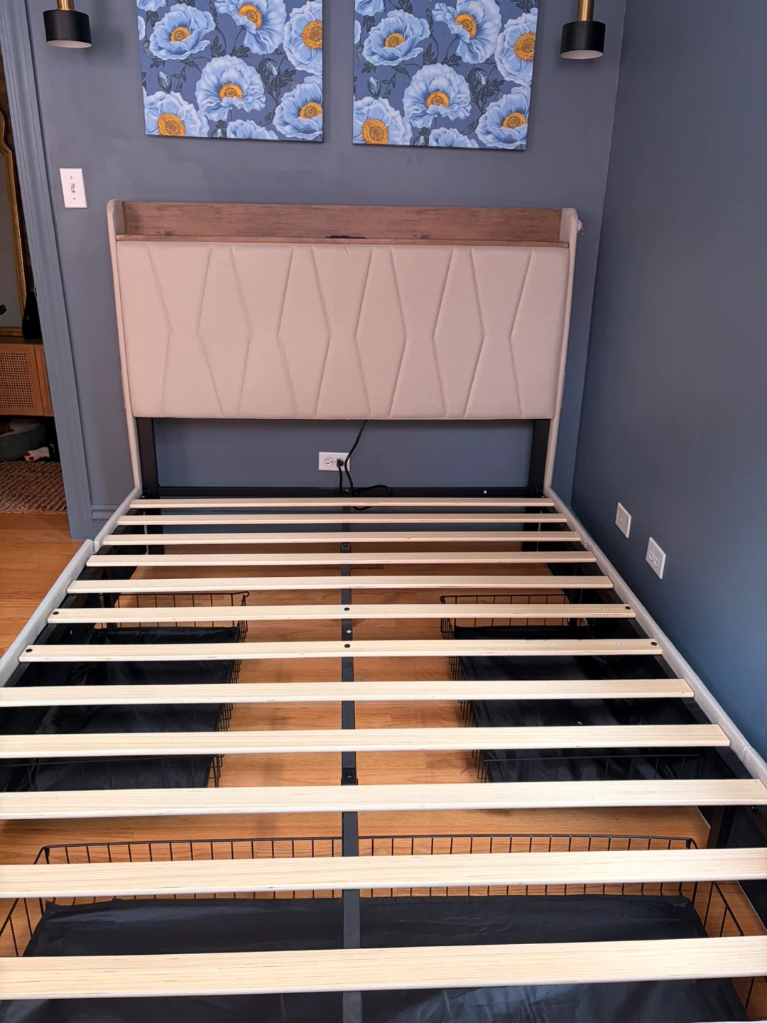 Brand New Bed Frame with Storage - photo 2