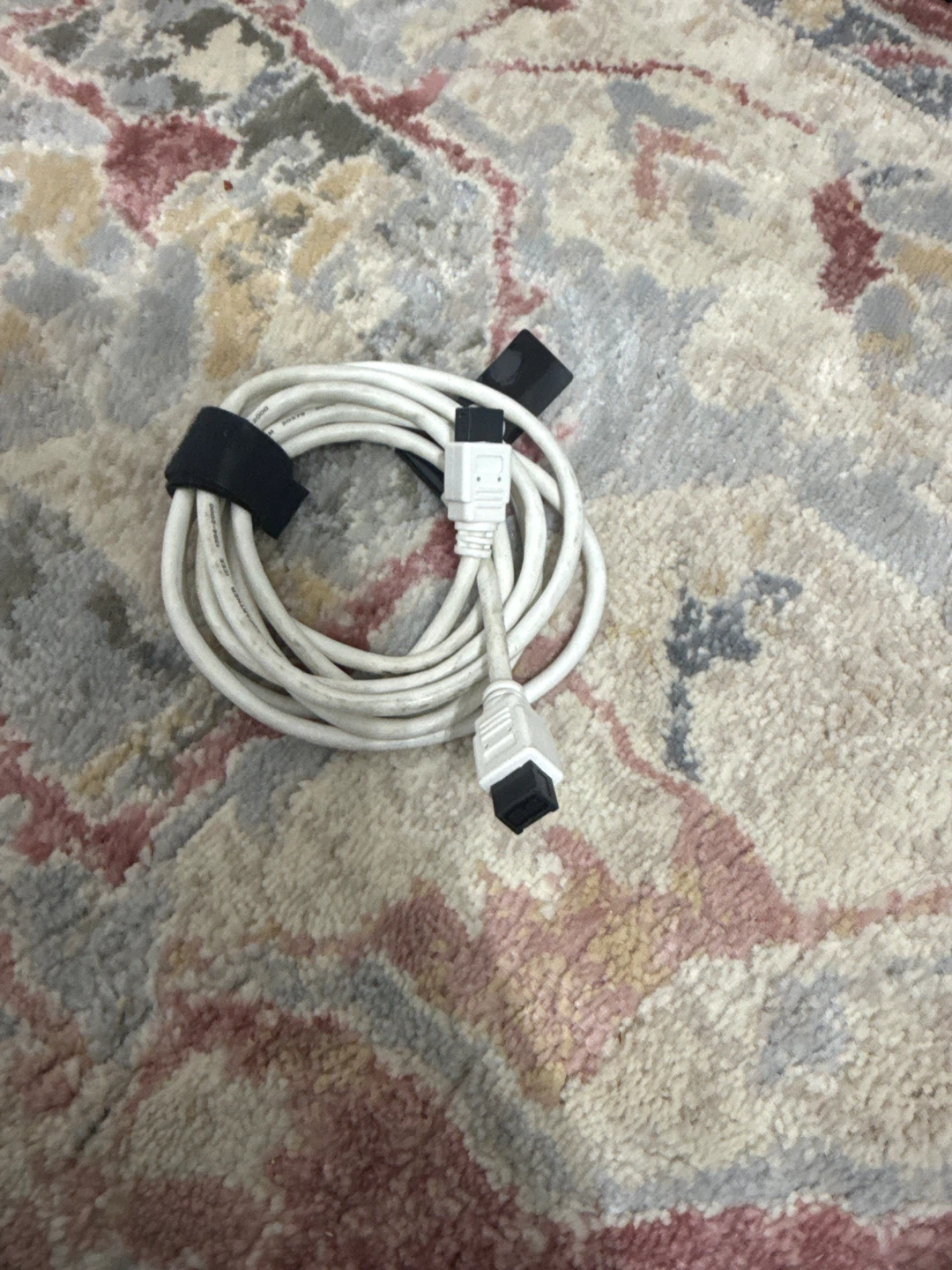 White AV Cable