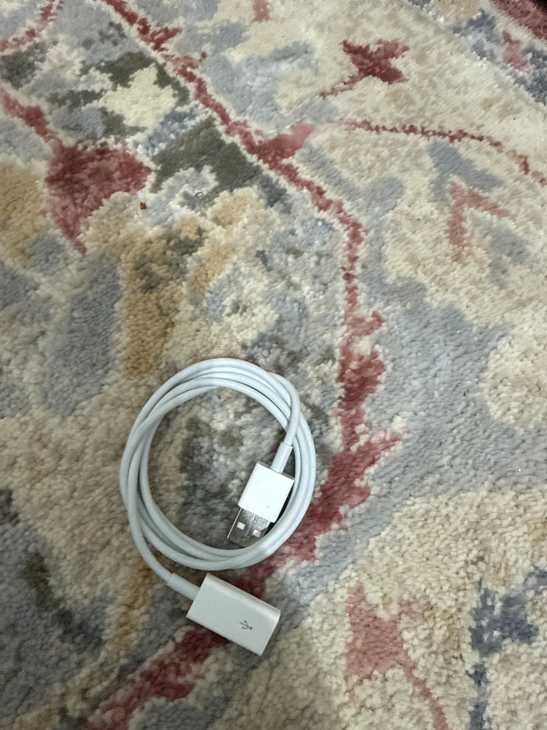 White USB Cable