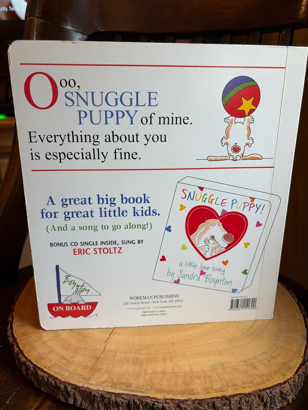 Snuggle Puppy! Book by Sandra Boynton with CD - photo 2