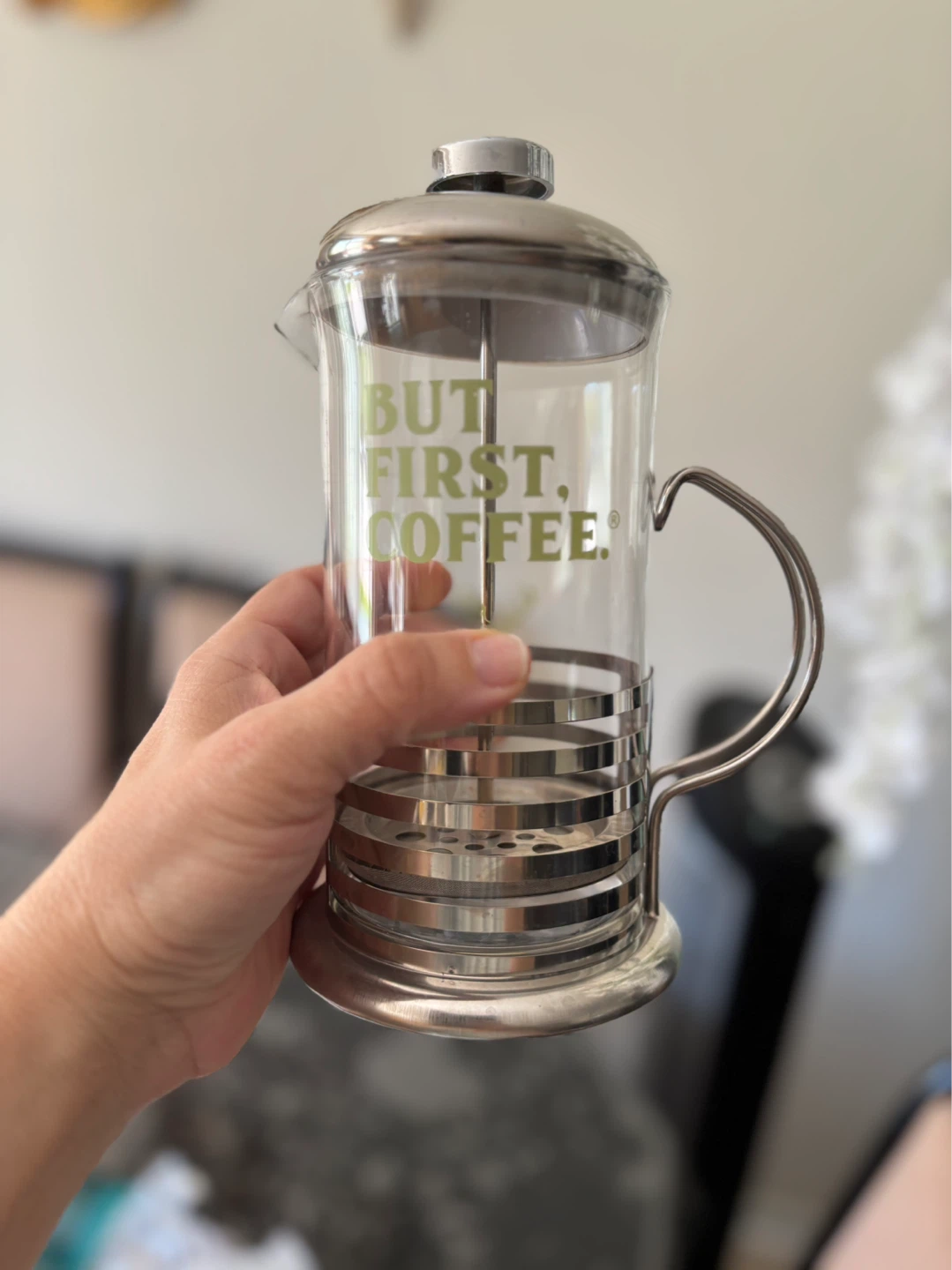 Press coffee maker