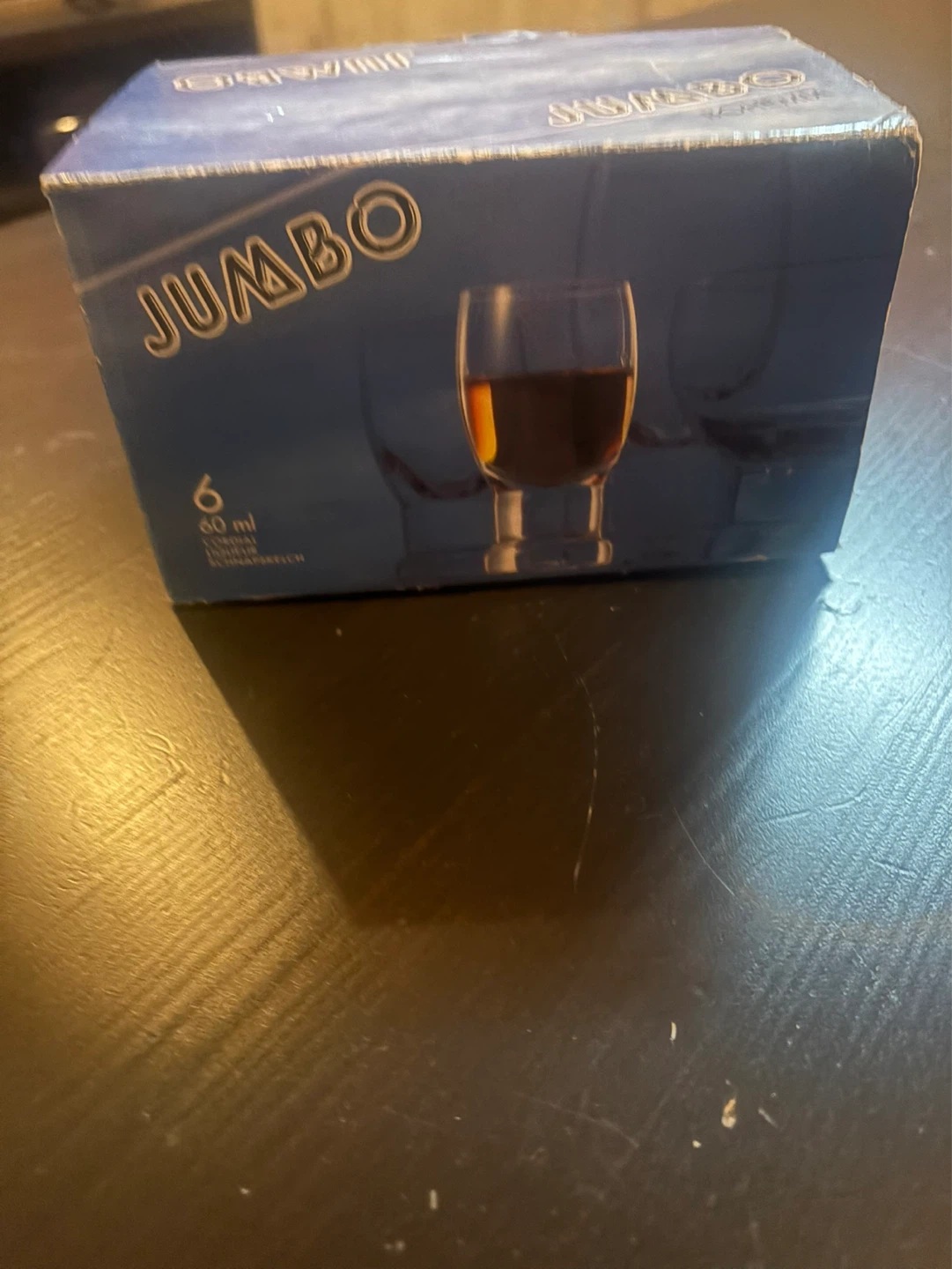 Jumbo Shot Glasses Set - 6 x 60 ml
