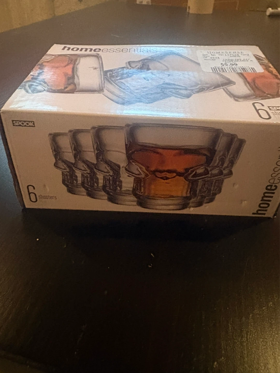 Home Essentials 6 Shooters Glasses