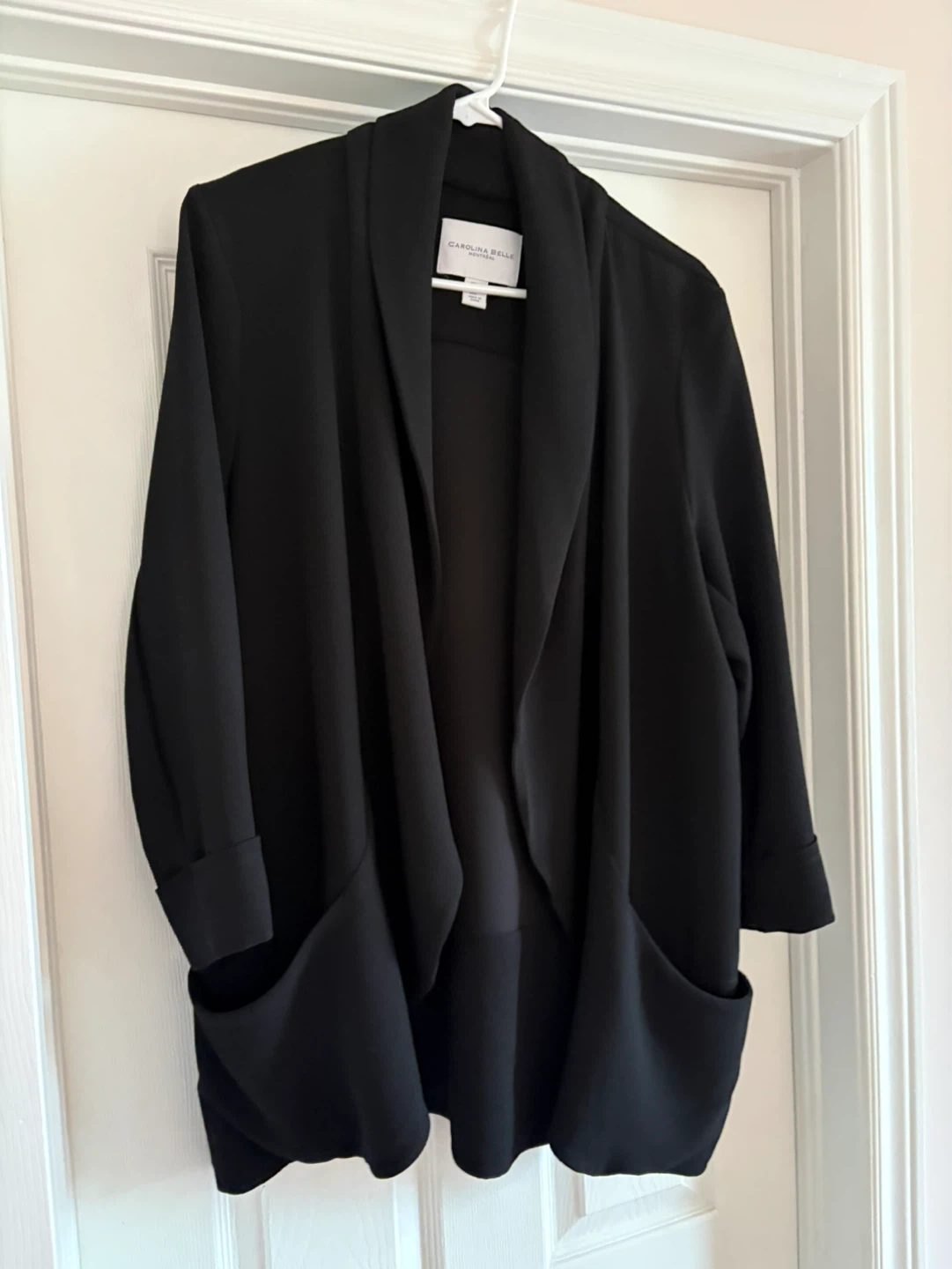 Carolina Belle Montreal Black Duster Cardigan