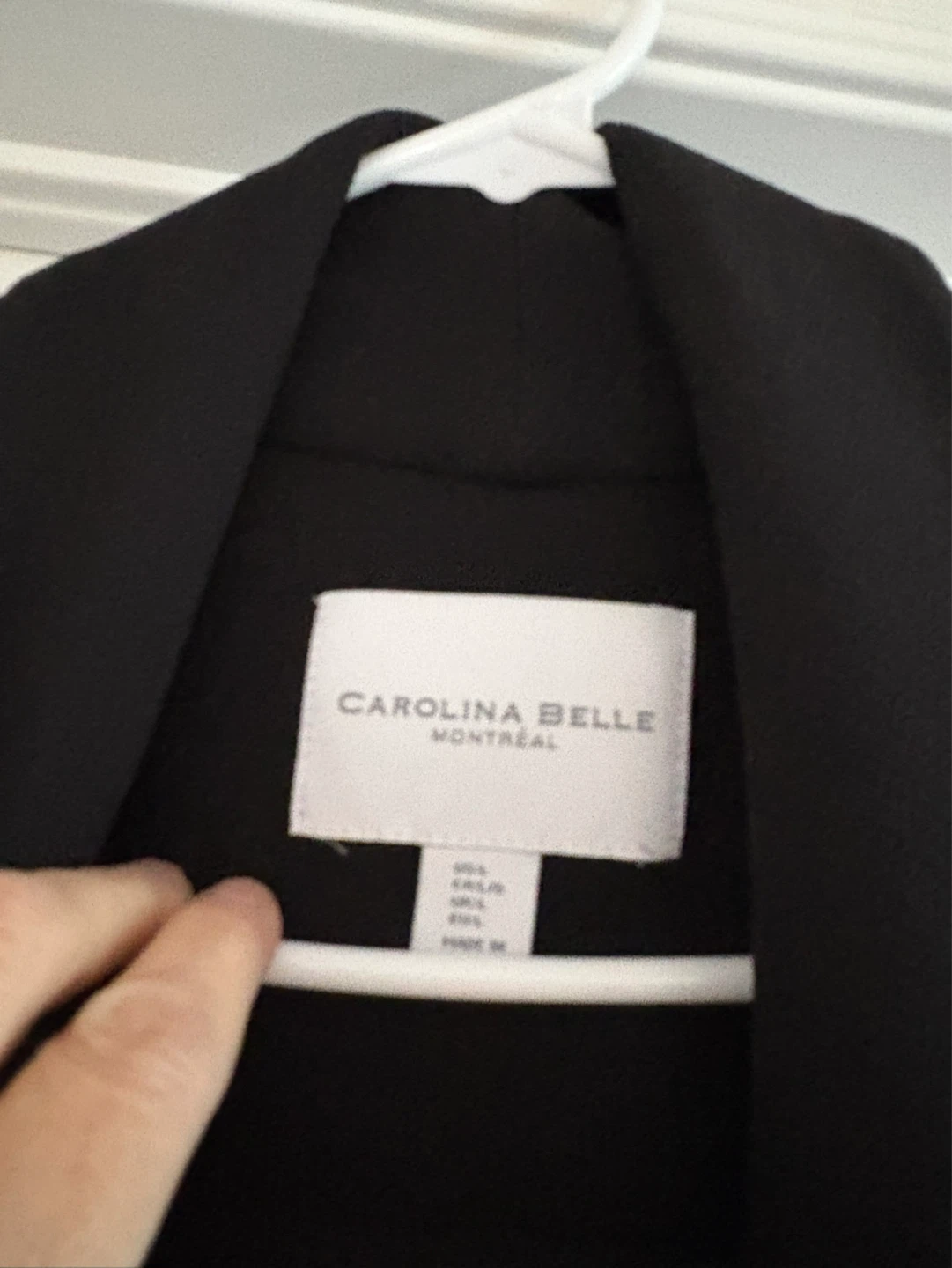 Carolina Belle Montreal Black Duster Cardigan - photo 3