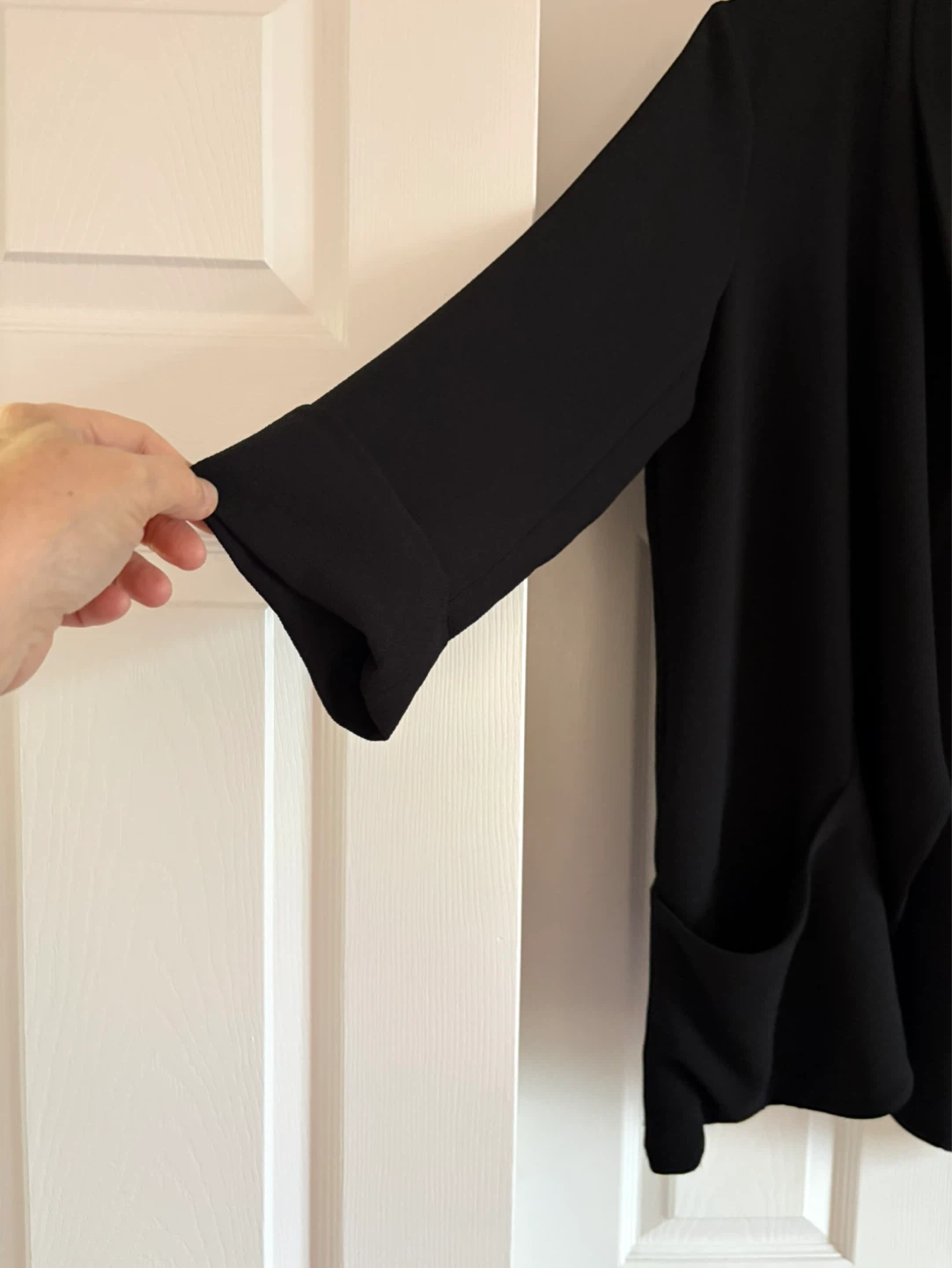 Carolina Belle Montreal Black Duster Cardigan - photo 2