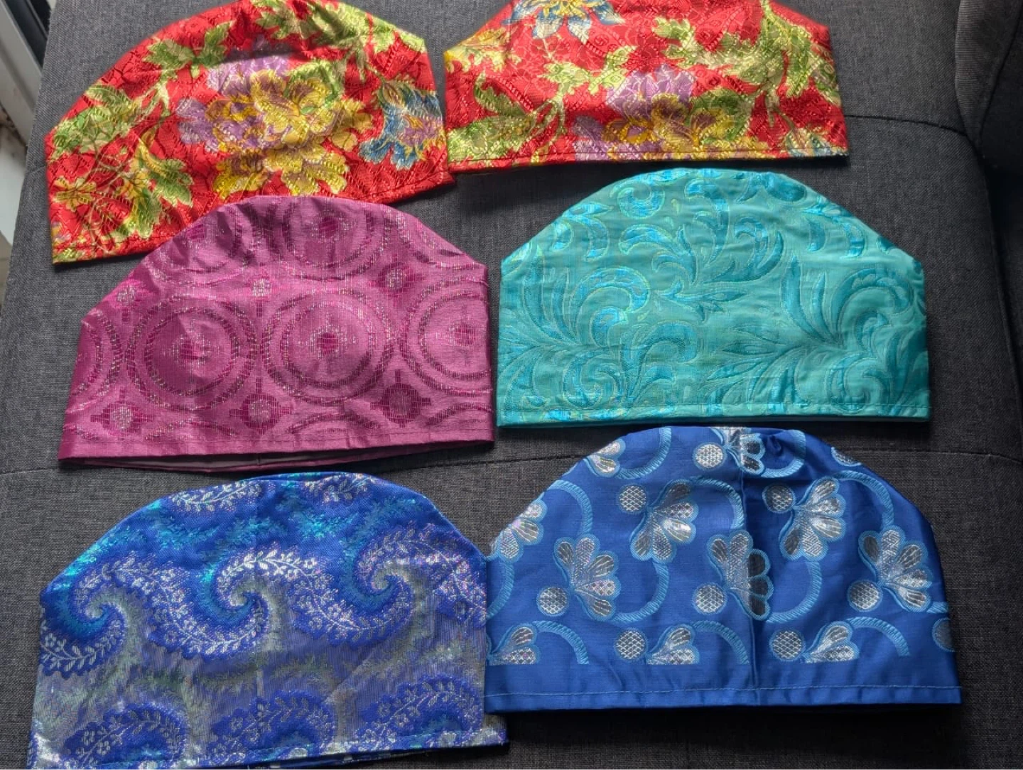 Set of 6 damask Nigerian fila for kids - photo 3