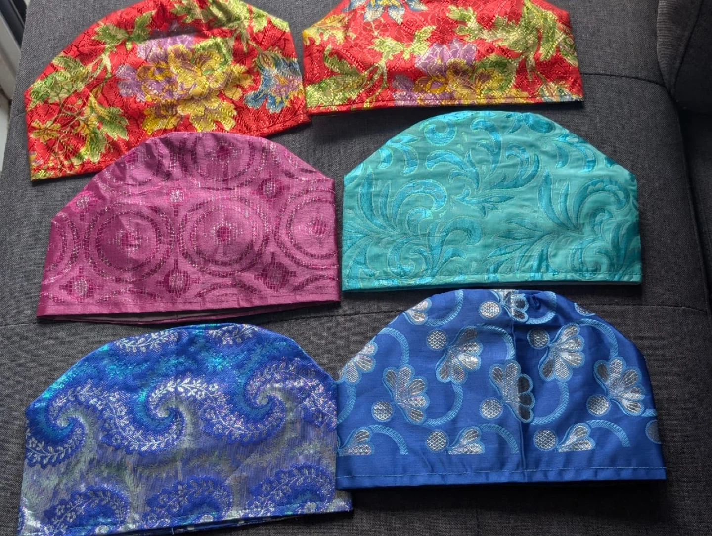 Set of 6 damask Nigerian fila for kids - photo 5