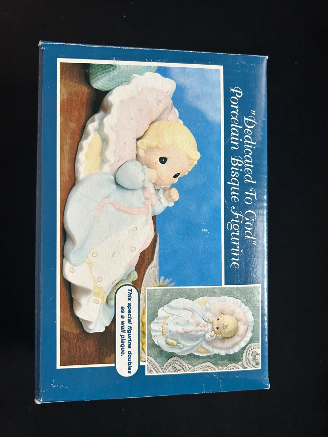 Precious Moments "Dedicated To God" Porcelain Bisque Figurine
