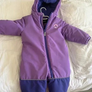 Purple Winter Snowsuit for Kids