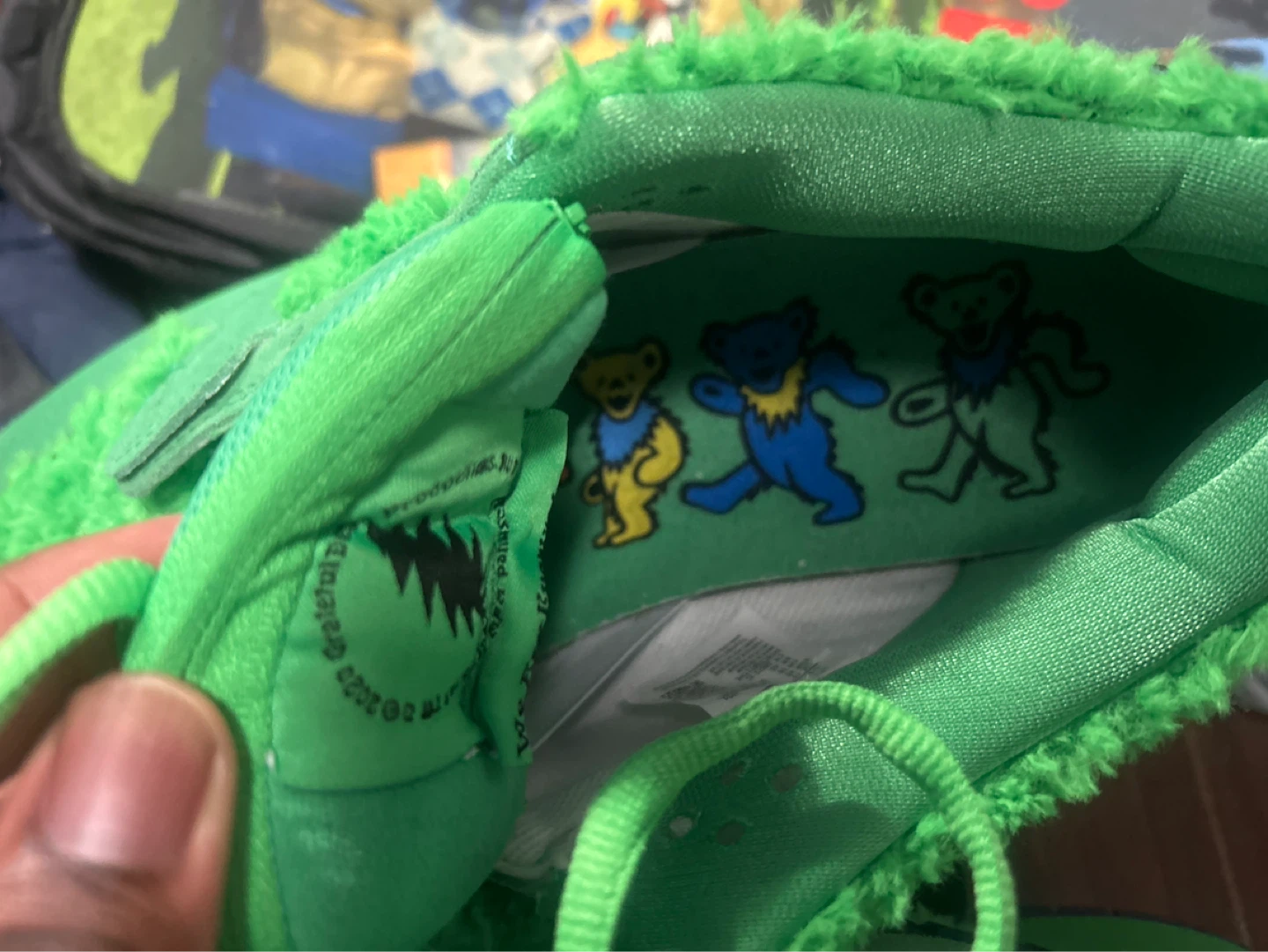 Nike SB Dunk Low Grateful Dead Green Bear - photo 4