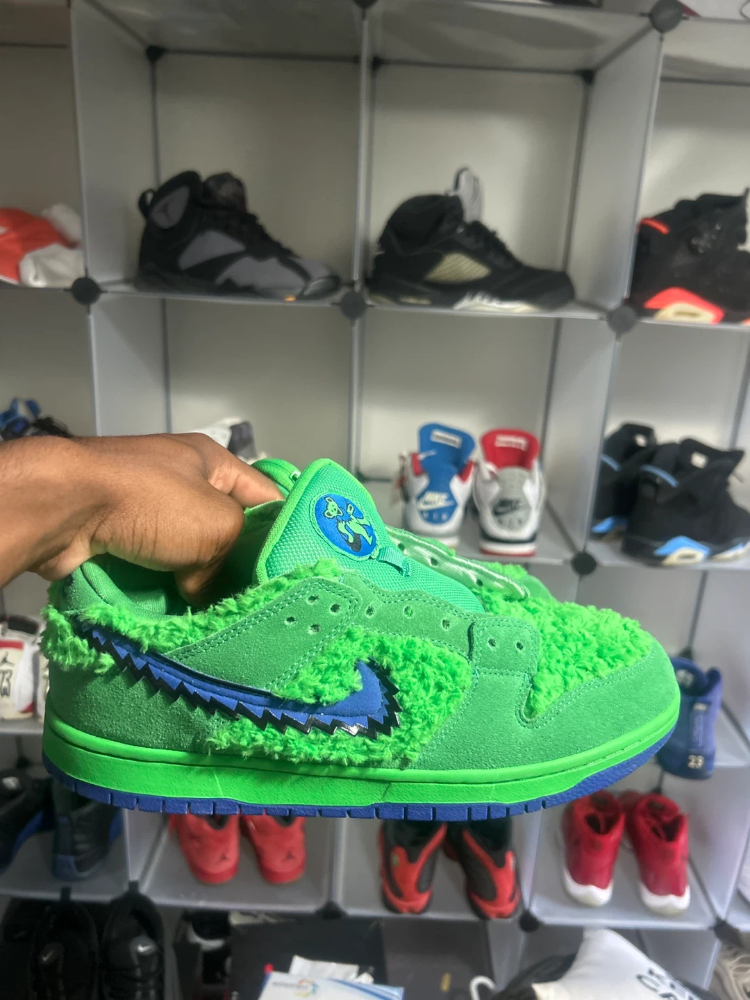 Nike SB Dunk Low Grateful Dead Green Bear