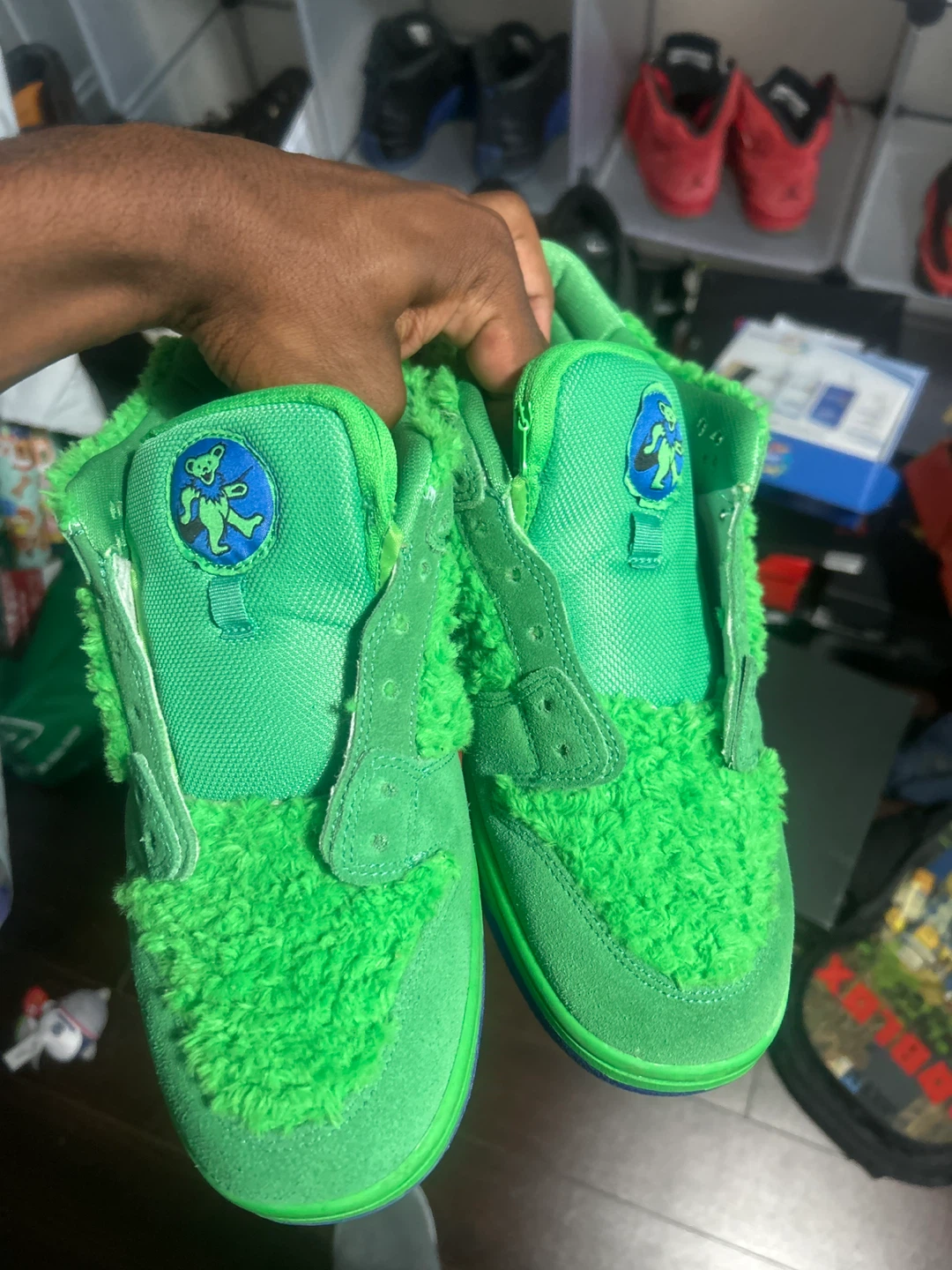 Nike SB Dunk Low Grateful Dead Green Bear - photo 3