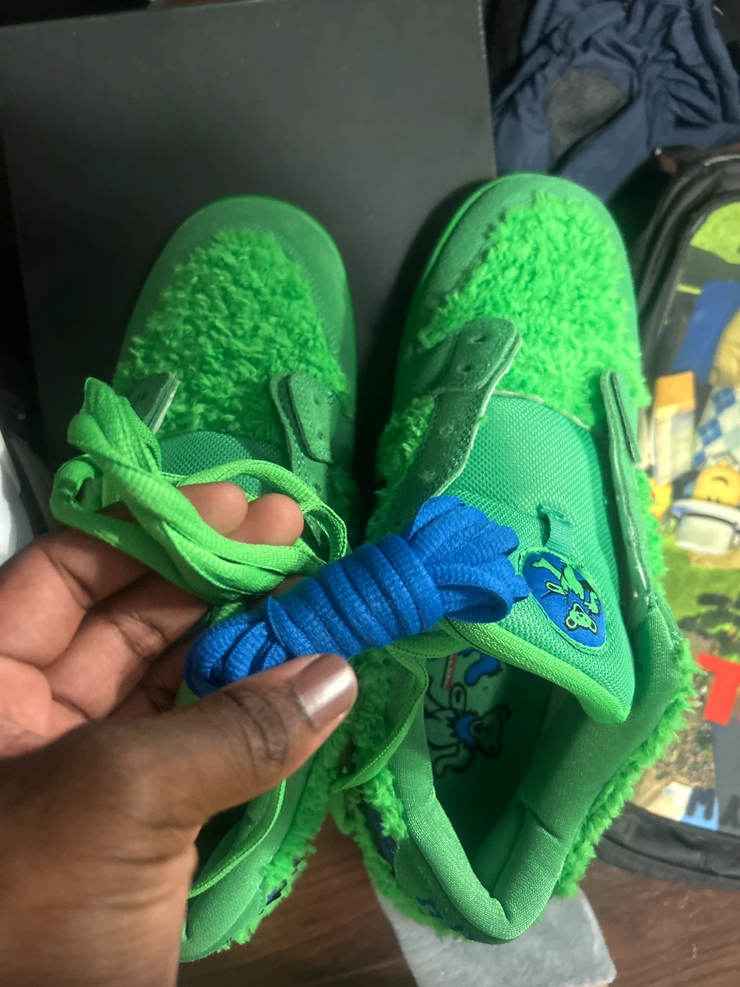 Nike SB Dunk Low Grateful Dead Green Bear - photo 5