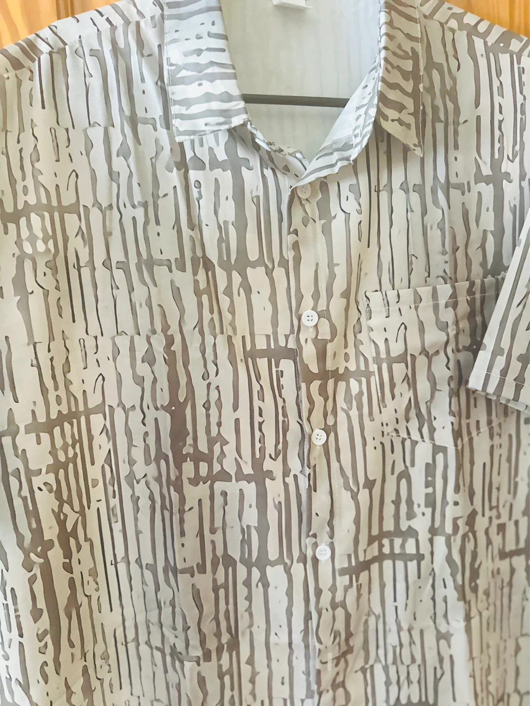 Men's Short Sleeve Button-Up Shirt - photo 3