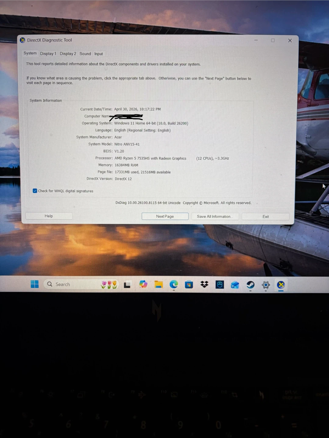Acer Nitro V 15 Gaming Laptop - photo 3