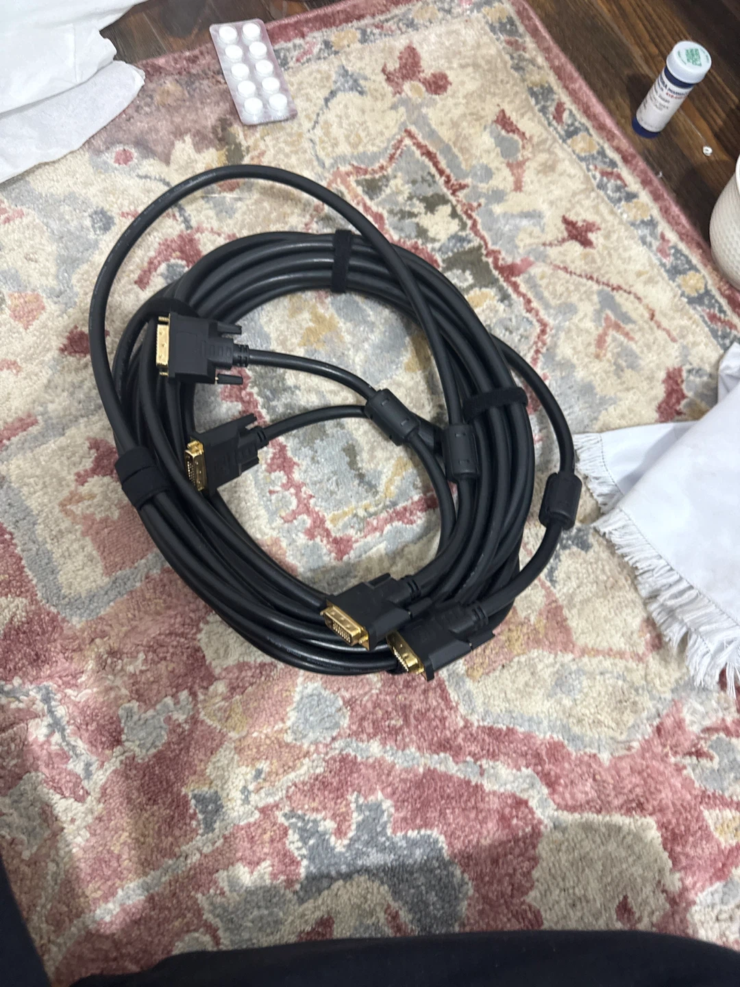 Black DisplayPort Cable