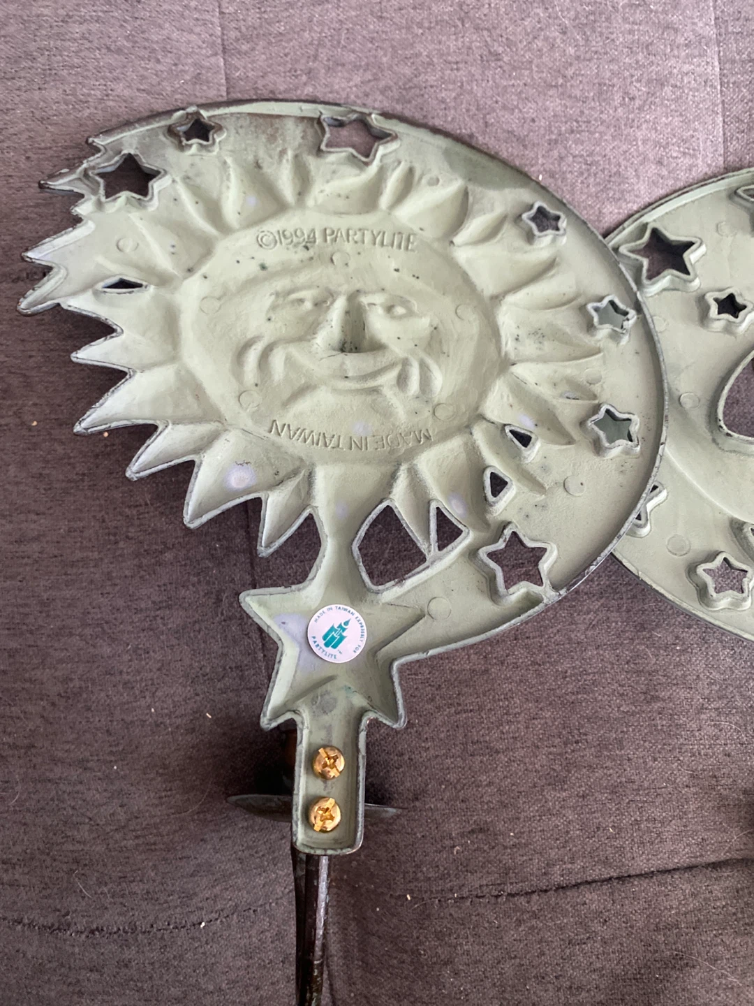 PartyLite Sun & Moon Candle Holders (Set of 2) - photo 3