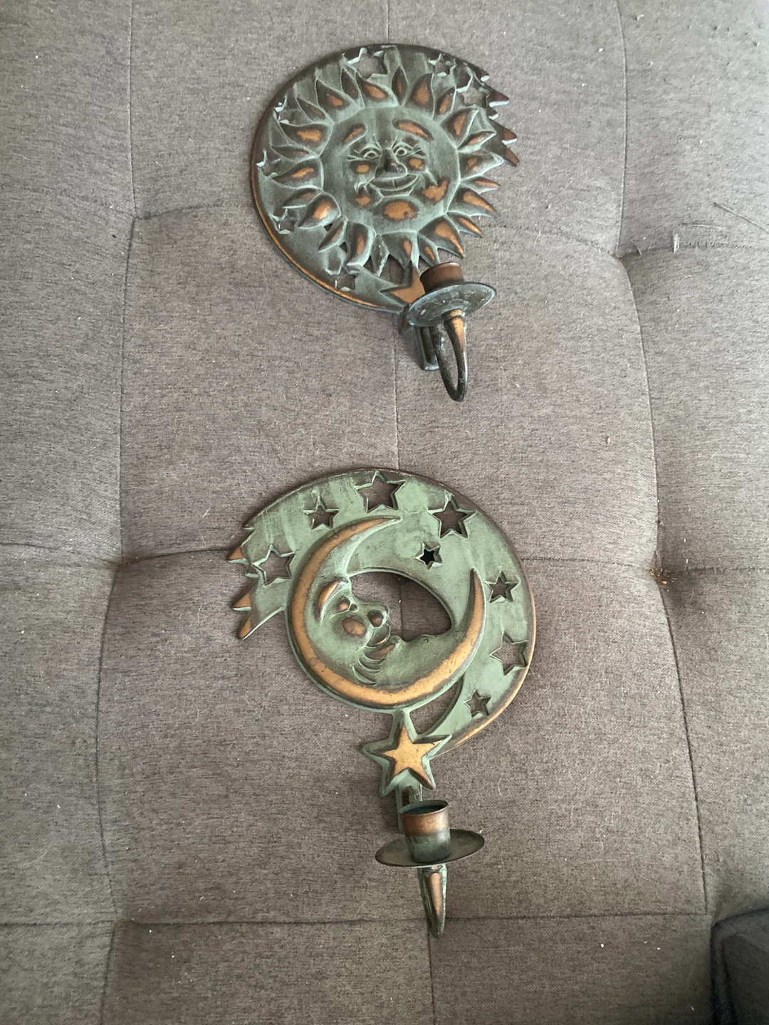 PartyLite Sun & Moon Candle Holders (Set of 2)