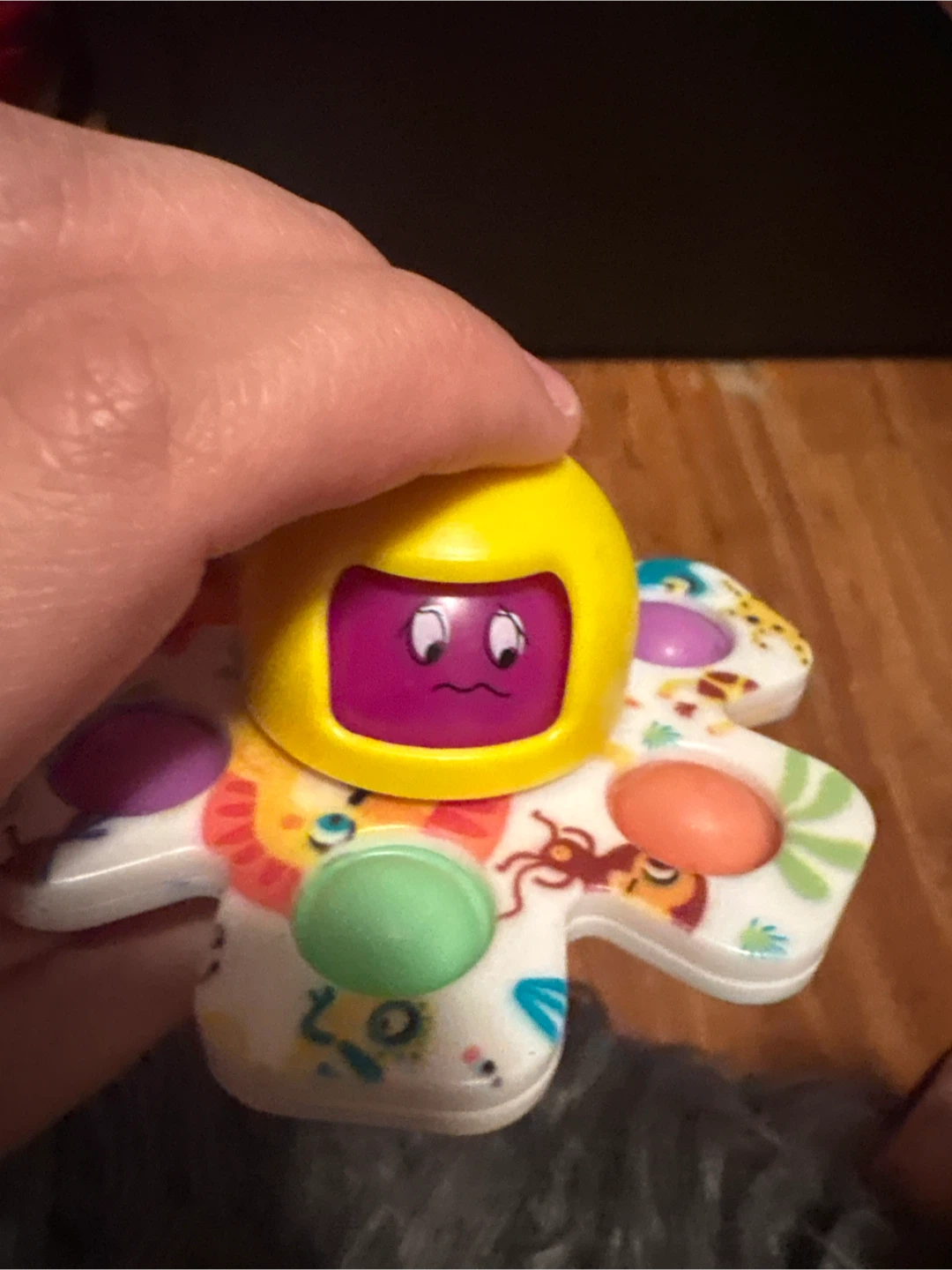 Baby Sensory Toy with Poppers and Spinning Face - photo 4