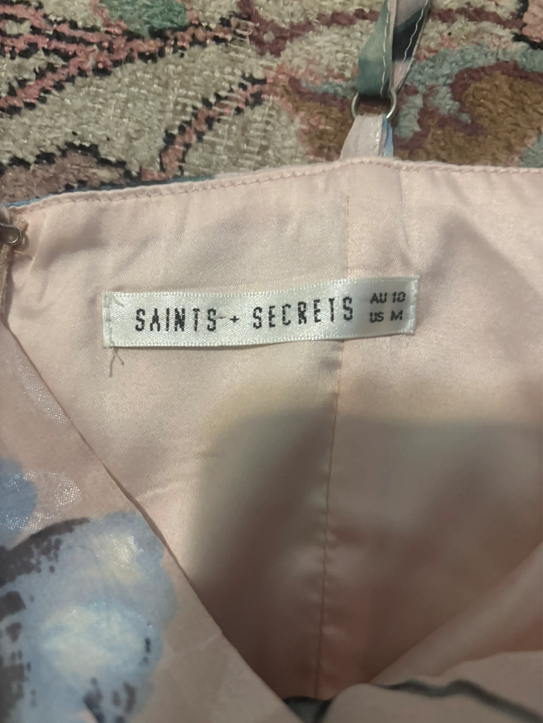 Saints + Secrets Floral Mini Dress - photo 2