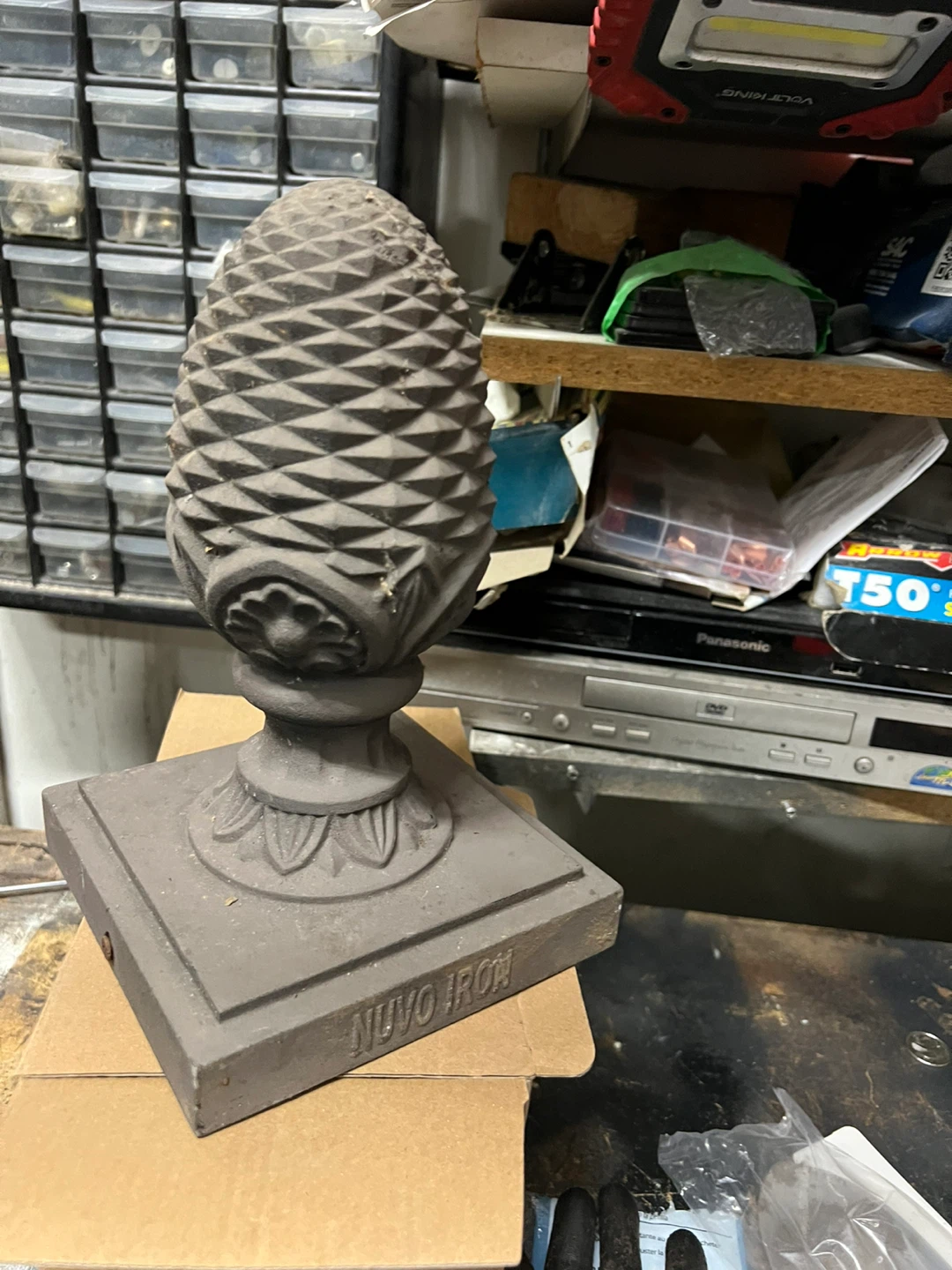 Nuvo Iron Pineapple Finial Post Cap - photo 2