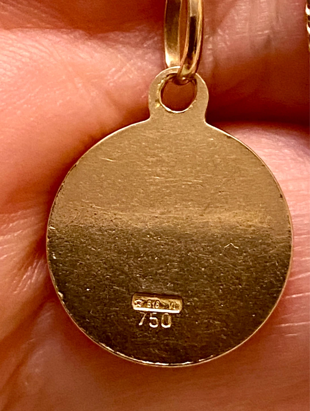 18K Yellow Gold Necklace with Zodiac Pendant - photo 3
