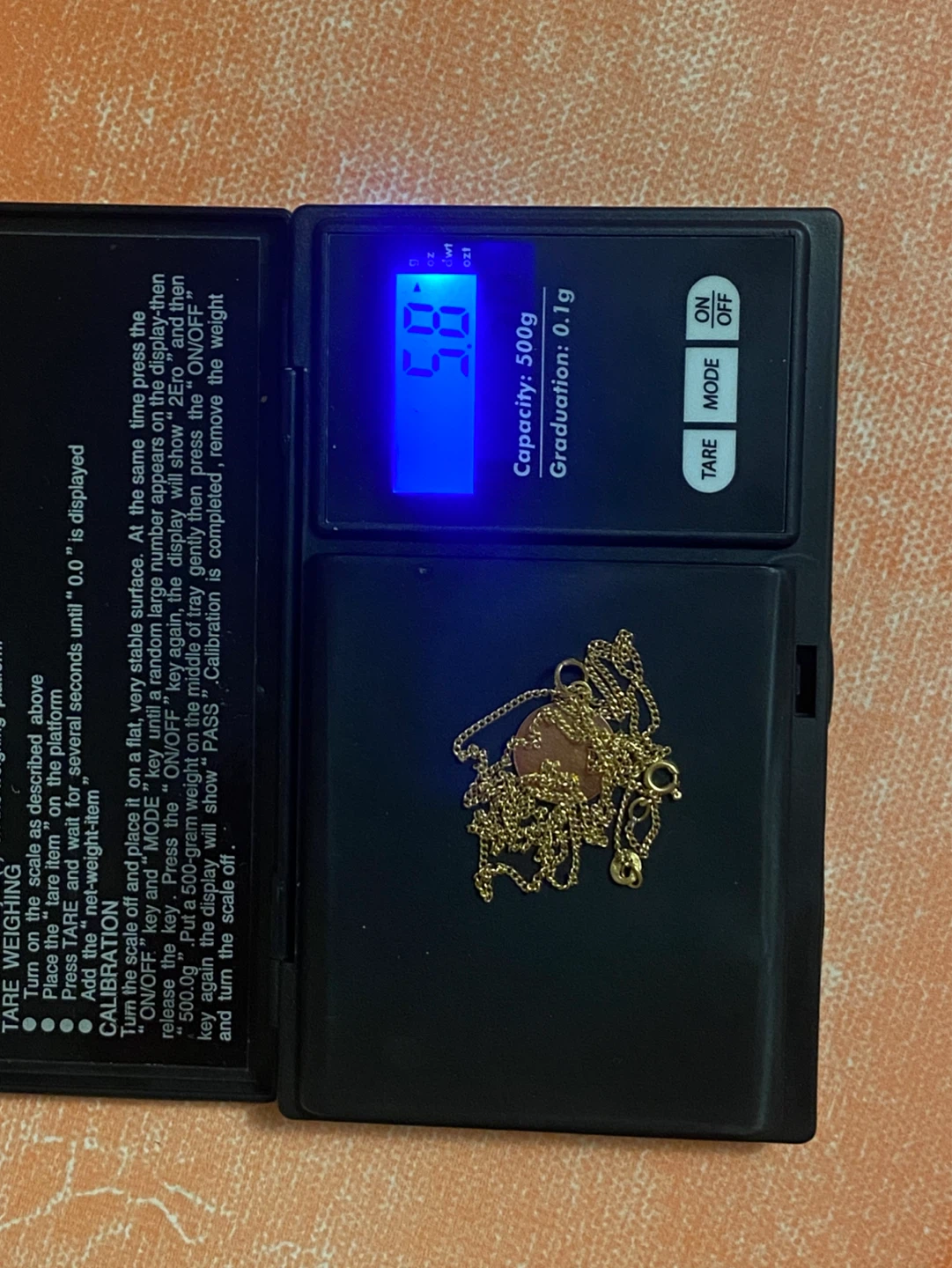 18K Yellow Gold Necklace with Zodiac Pendant - photo 5