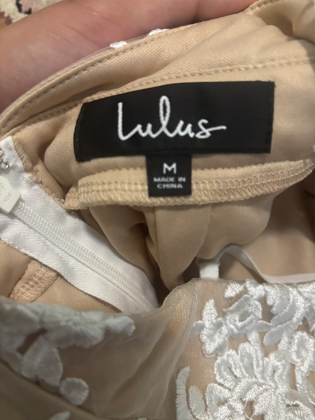 Lulus Lace Dress - Size Medium - photo 3
