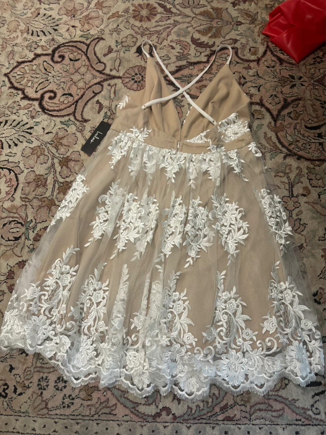 Lulus Lace Dress - Size Medium - photo 2