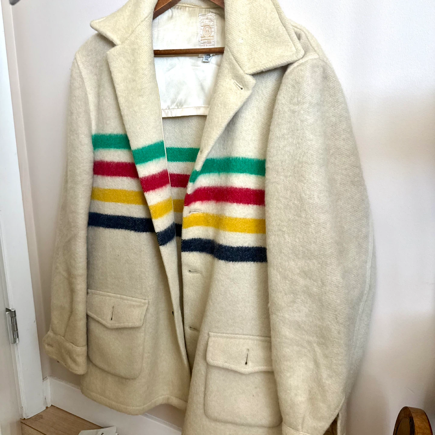 Hudson's Bay Wool Blanket Coat