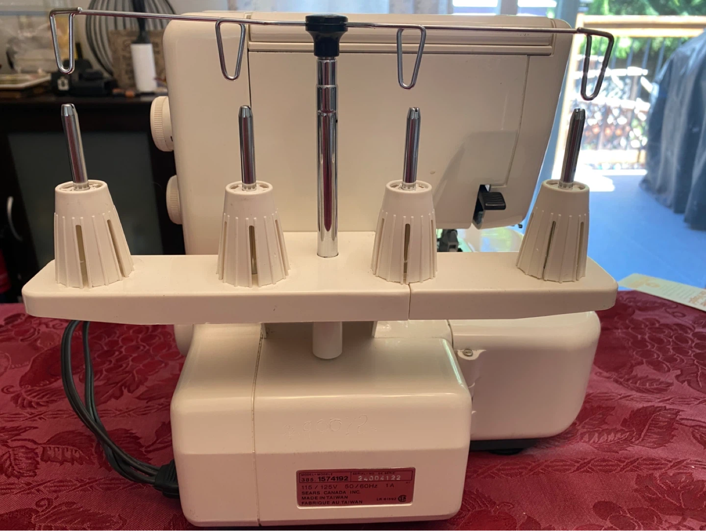 Kenmore 3 4D Serger Sewing Machine - photo 2