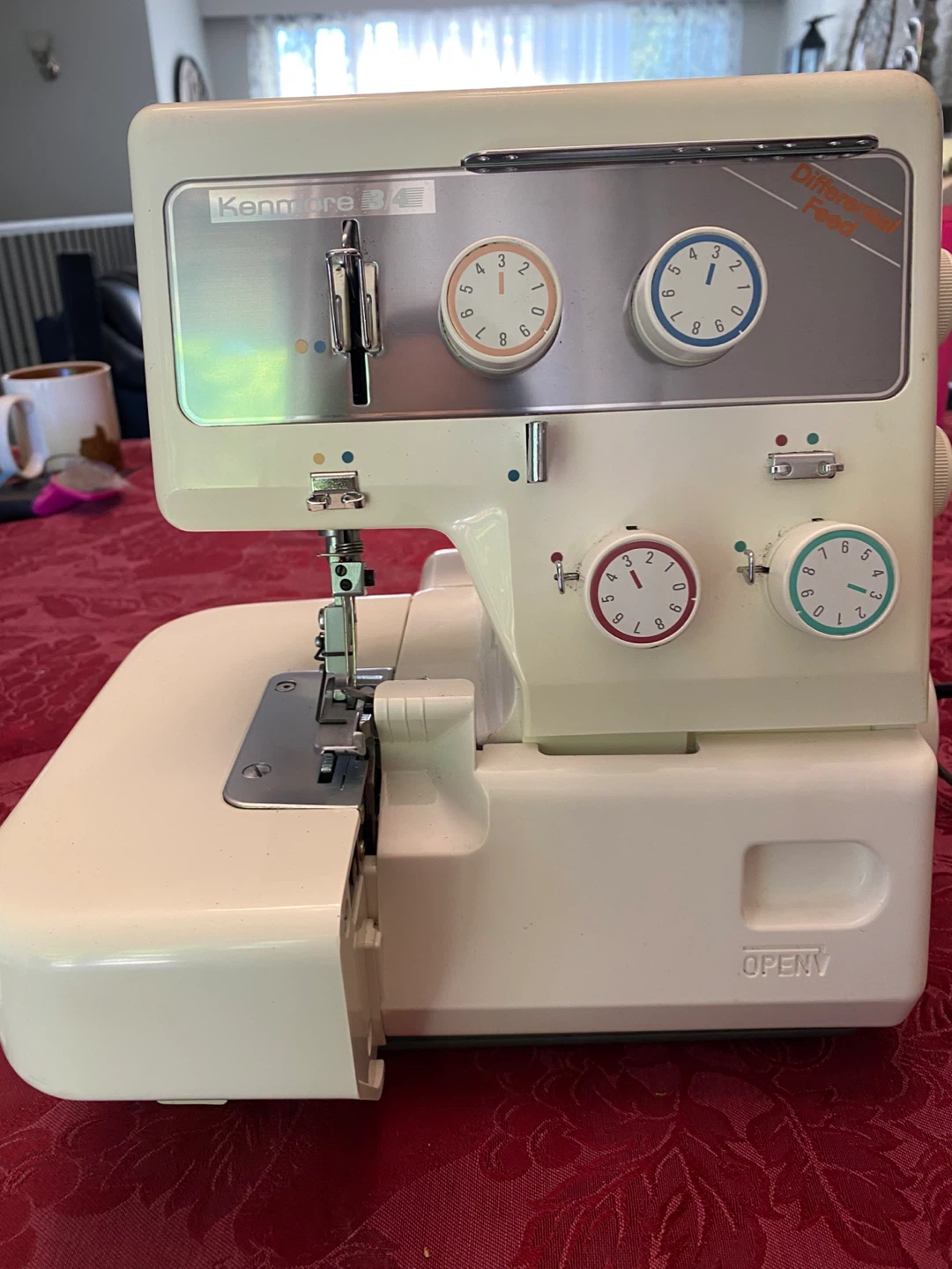 Kenmore 3 4D Serger Sewing Machine - photo 5