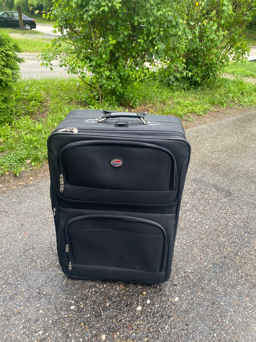 Black Rolling Suitcase